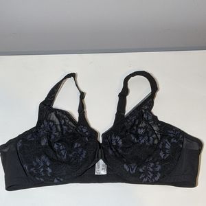 NWOT Glamorise 44B Lace Bra